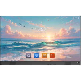 Светодиодный экран «все-в-одном» 217", 1,25 мм COB, 3840 x 2160, Android 11, в комплекте настенное крепление, декоративная облицовка UNILUMIN C1-217U